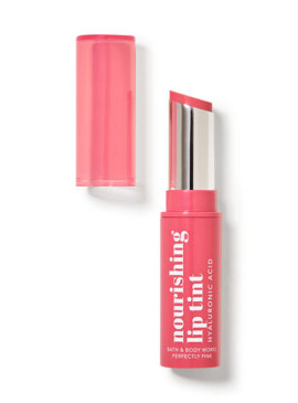 Фото NEW! Бальзам-тинт для губ Nourishing Lip Tint від Bath & Body Works - Perfectly Pink