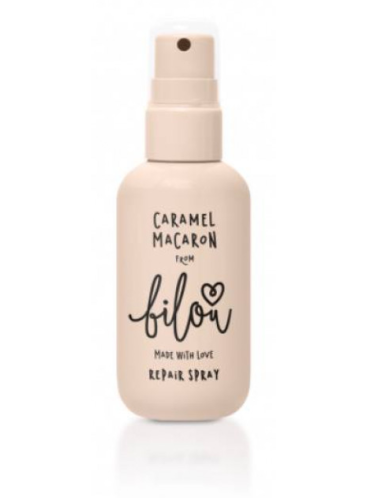 Восстанавливающий мини-спрей для волос Bilou - Caramel Macaron