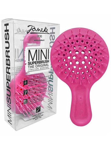 Гребінець для волосся Janeke Superbrush Mini - Pink