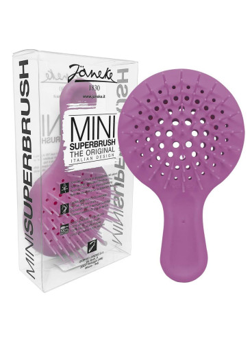 Расчёска для волос Janeke Superbrush Mini - Fuchsia