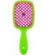 Расчёска для волос Janeke Superbrush - Green Pink