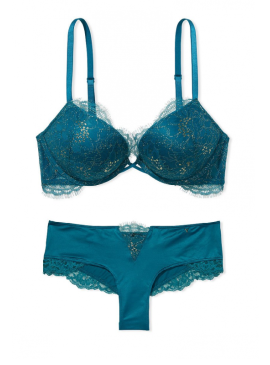 Фото Комплект с двойным Push-up Bombshell из коллекции Very Sexy от Victoria's Secret - Blue Sapphire
