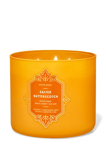 Свічка Salted Butterscotch від Bath and Body Works