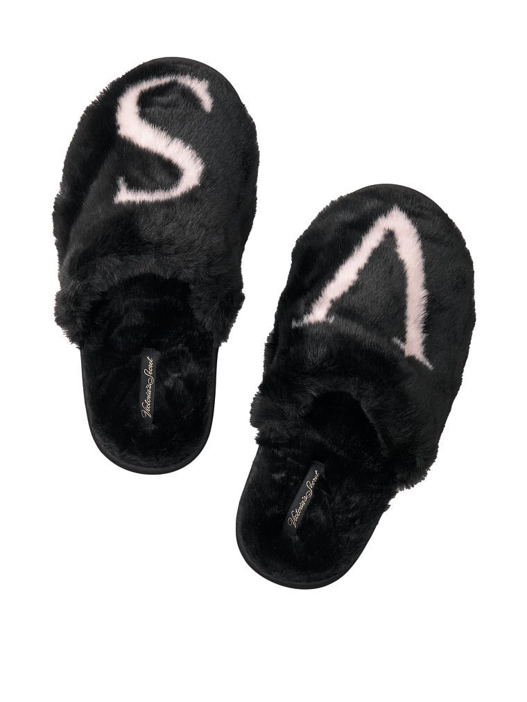Купить Мягенькие тапочки Closed Toe Faux Fur от Victoria's Secret