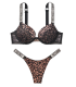 Мереживний комплект з Push-Up Shine Strap із серії Very Sexy від Victoria's Secret - Nougat Leopard