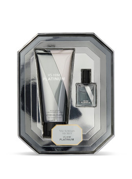 Фото Чоловічий набір парфум+лосьйон для тіла Platinum VS Him від Victoria's Secret