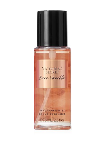 Мини-спрей для тела Bare Vanilla (fragrance body mist) от Victoria's Secret