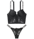 Комплект Very Sexy Shine Strap Push-Up Corset від Victoria's Secret - Black