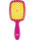 Гребінець для волосся Janeke Superbrush Small - Yellow Pink