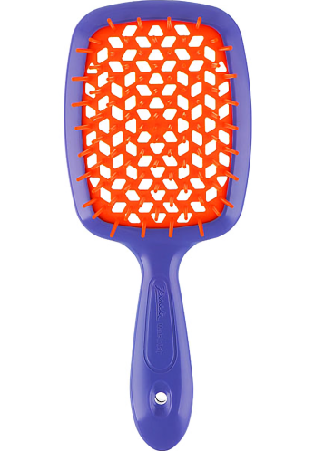 Гребінець для волосся Janeke Superbrush - Purple Orange