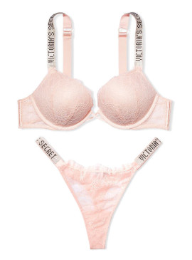 Фото Комплект з 2-м Push-Up із серії Bombshell від Victoria's Secret - Purest Pink