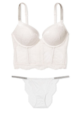 More about Комплект белья Very Sexy Bombshell Add-2-Cups Push-Up Corset от Victoria&#039;s Secret - Coconut White