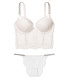 Комплект белья Very Sexy Bombshell Add-2-Cups Push-Up Corset от Victoria's Secret - Coconut White