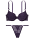 Комплект Lightly-Lined Demi від Victoria's Secret - Gothic Purple