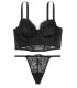 Комплект белья Full Cup Lace Corset от Victoria's Secret - Black