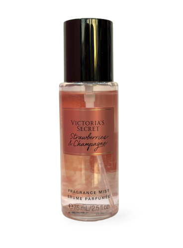 Міні-спрей для тіла Strawberries & Champagne від Victoria's Secret (fragrance body mist)