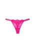 Трусики-стринги Lace Shine Strap от Victoria's Secret - Fuschia Frenzy