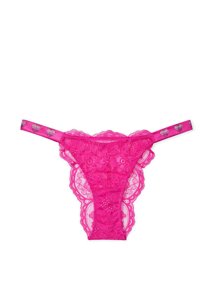 Купить Трусики-бразиліани Lace Shine Strap від Victoria's Secret