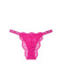 Трусики-бразиліани Lace Shine Strap від Victoria's Secret - Fuschia Frenzy