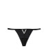 Трусики-стрінги V-Hardware Shine V-String від Victoria's Secret - Black