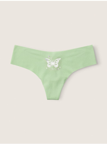 Безшовні трусики-стрінги Victoria's Secret PINK - Soft Jade