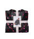 Сатинова піжама від Victoria's Secret - Black Mini Hearts