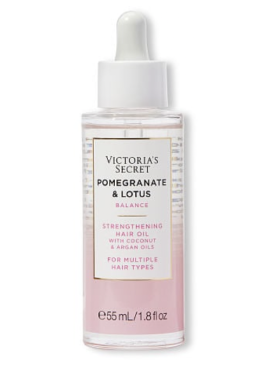 Фото Укрепляющее масло для волос из серии Natural Beauty от Victoria's Secret - Pomegranate & Lotus