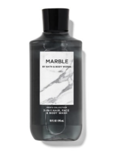 3в1 Мужское средство для мытья волос, лица и тела Marble от Bath and Body Works