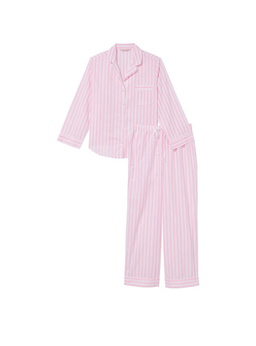 Хлопковая пижама от Victoria's Secret - Pink Iconic Stripe