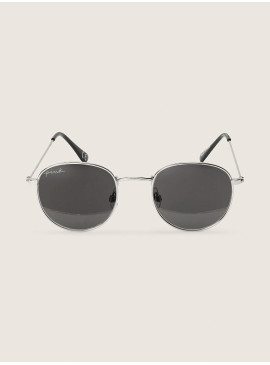 Фото Солнцезащитные очки Victoria's Secret PINK Round Metal Sunglasses - Silver