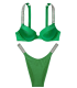 NEW! Стильний купальник Shine Strap Sexy Tee Push-Up Brazilian від Victoria's Secret - Verdant Green