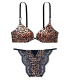 Комплект Bombshell Add-2-Cups Push Up от Victoria's Secret - Nougat Leopard