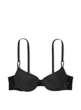 More about Бюстгальтер Lightly Lined Demi от Victoria&#039;s Secret - Black Small Dot