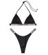 NEW! Стильний купальник Shine Strap Triangle Thong від Victoria's Secret - Nero