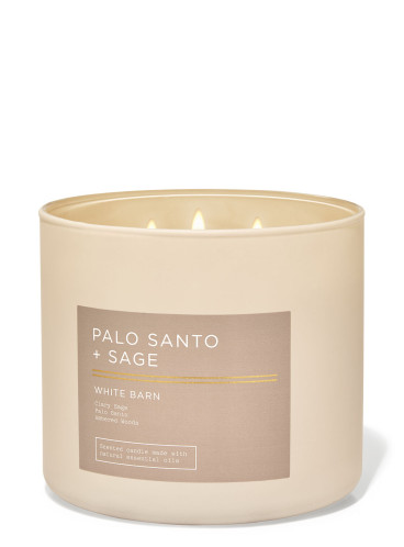 Свічка Palo Santo & Sage від Bath and Body Works