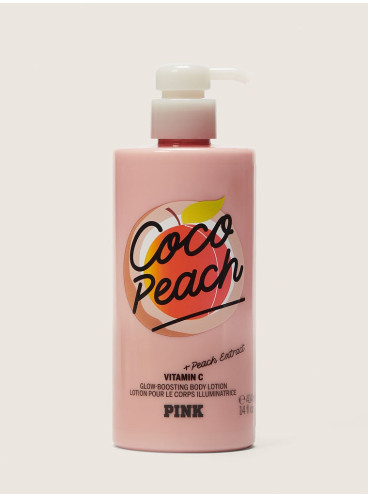 Зволожуючий лосьйон для тіла Coco Peach Glow Boosting із серії PINK