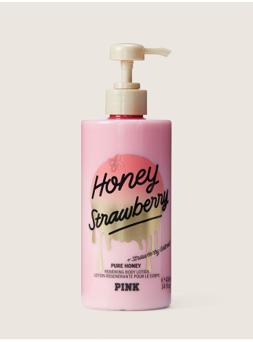 Зволожуючий лосьйон для тіла Honey Strawberry Renewing із серії PINK
