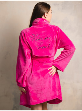 Фото Плюшевый халат от Victoria's Secret - Fluo Pink