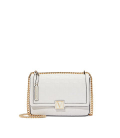 Стильна сумка Victoria Medium Shoulder Bag від Victoria's Secret - White Woven