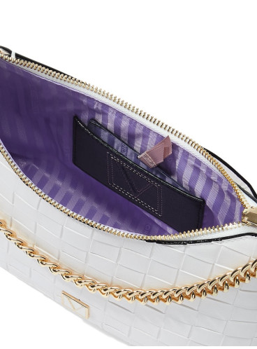 Стильна сумка Victoria Mini Curve від Victoria's Secret - White Woven