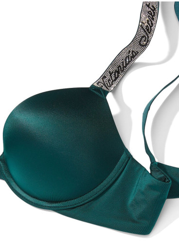 Бюстгальтер Very Sexy Shine Strap Push-Up от Victoria's Secret - Deepest Green