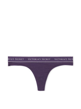 Докладніше про Трусики-стрінги Victoria&#039;s Secret із колекції Stretch Cotton - Luscious Violet