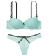 Комплект белья Ribbon Slot Push-Up от Victoria's Secret - Opal Blue