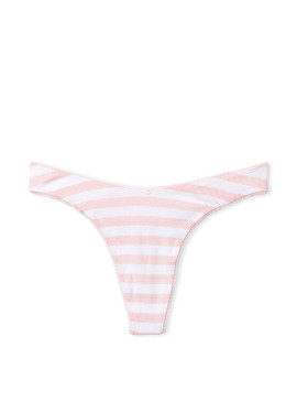More about Трусики-стринги Victoria&#039;s Secret из коллекции Stretch Cotton - Pink Stripe
