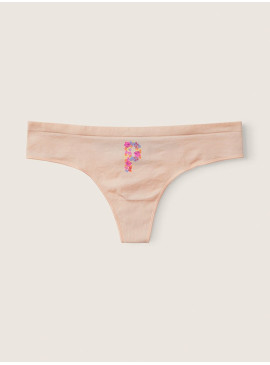 Докладніше про Безшовні трусики-стрінги Victoria&#039;s Secret PINK Seamless - Pink