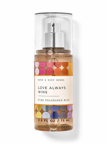 Мини-спрей для тела Bath and Body Works - Love Always Wins