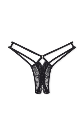 More about Трусики Strappy Lace Crotchless Thong от Victoria&#039;s Secret