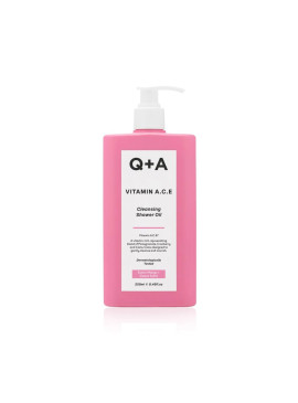Фото Вітамінізована олія для душу Q+A Vitamin A.C.E Cleansing Shower Oil