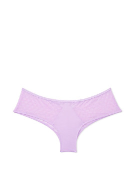 Фото Мереживні трусики-чікі з колекції Icon від Victoria's Secret - Silky Lilac