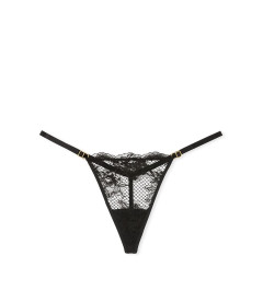 Трусики-стрінги з колекції Very Sexy V-string від Victoria's Secret - Black